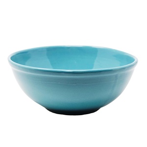 Blue Ceramic <b>Handmade</b> Serving Bowl Plates With Customization Glossy Finished <b>Handmade</b> Kitchenware & Dinnerware - Product Image 1