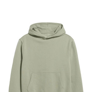 เสื้อฮู้ดผู้ชายสีเขียวมะกอก ทรงปกติ ผ้าฝ้ายเฟรนช์เทอร์รี่ สวมใส่สบายๆ สำหรับฤดูใบไม้ร่วง มีกระเป๋า - Product Image 5