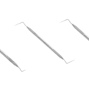 Premier Dental RC 1/3 Pluggers Manual, Instrumento Quirúrgico Dental de Acero Inoxidable con Mango Plateado para Compuesto - Product Image 1