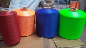 Meilleure vente haute durabilité NE 20s/1 fil recyclé cardé couleurs foncées pour tricot tissage prix de gros meilleur exportateur inde - Product Image 2