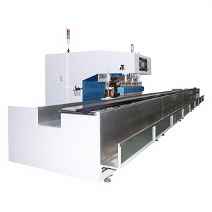 Machine de soudage <span class=keywords><strong>automatique</strong></span> à haute fréquence continue pour PVC, bâches, tentes, panneaux publicitaires, enseignes, bâches de camion, toiles, membranes - Product Image 1
