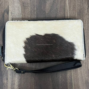 New 2025 Premium Quality Designer Cowhide Leather Clutch Genuine Leather Long Wristlet <b>Wallet</b> for Women <b>Zip</b> Around Clutch Purse - Product Image 4