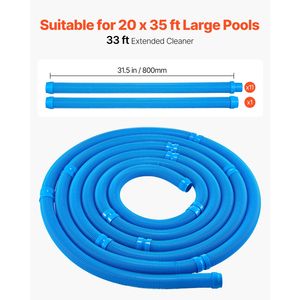Pulitore Automatico per Piscina con Manico in Silicone, Aspirazione Laterale, 12 Ore di Autonomia, Spazzola per Piscina - Product Image 4