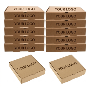 Caja Cuadrada para Pastel con Impresión Personalizada, Cartón de Grado Alimenticio, Empaque para Comida Callejera y Comida Rápida - Product Image 3