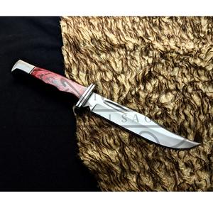 Premium Handmade Hunting & Bowie Knives Collection with Wooden and Steel Handles - Product Image 4