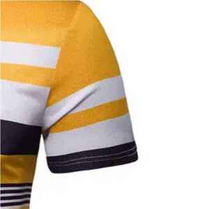 Polo personnalisé pour homme, 100% coton, t-shirt polo avec logo personnalisé imprimé, manches courtes, mode, polos pour homme 100% coton - Product Image 5