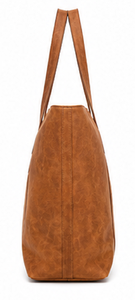 Bolso Tote de Cuero Genuino de Primera Calidad, Estilo Japonés, para Mujer, Gran Capacidad, Moda de Playa, Bolso de Hombro para Viaje - Product Image 2