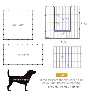 Recinto per Animali Domestici Fai-da-Te in Rete Solida per Cani, Conigli, Cincillà, Riccioi, Porcellini d'India - Nessun Reso per Articoli Non Danneggiati - Product Image 2