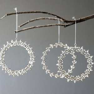 Wreath Christmas Decoration Handicraft Traditional Style Wall <b>Hanging</b> Ornament - Product Image 4