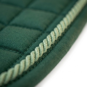 Almohadilla de Silla de Montar Occidental Personalizada para Doma y Salto Ecuestre, de Forro Polar y Algodón Acolchado, Transpirable, Absorbente de Impactos, Verde, OEM - Product Image 3