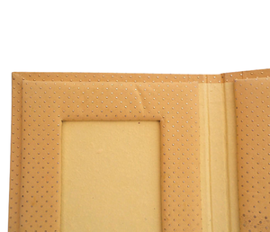 Marco de Fotos Decorativo con Diseño Personalizado, Papel de Algodón Reciclado Hecho a Mano, Impresión Metálica Plateada con Diseño de Gotas de Rocío en Toda la Superficie - Product Image 2