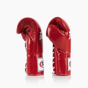 Fairtex BGL6 Lace-up Boxing Gloves, Custom Premium Cowhide Leather Sparring Training Boxing Gloves - Product Image 4