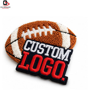 Badges d'événements sportifs modernes de qualité supérieure, avec épingle de sûreté, design brodé élégant, tissu sergé de haute qualité, finition durable, athlétique - Product Image 6