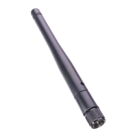 Antenne WiFi double bande intérieure 2,4 GHz et 5 GHz, gain 3 dBi, omnidirectionnelle, matériau ABS, impédance 50 ohms