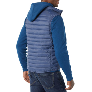 Breathable OEM Hot Selling High Quality 100% Nylon Hooded Sleeveless Puffer <b>Jacket</b> with Front Custom Logo <b>Winter</b> - Product Image 4
