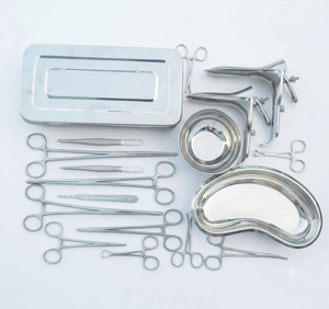 PRIMIGESTA - Ensemble de 10 instruments chirurgicaux ORL en acier inoxydable massif, réutilisables et stérilisables, certifiés ISO/CE - Product Image 1