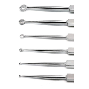 Juego de 6 Curetas Dérmicas Manuales SureMed Instruments, Instrumentos Quirúrgicos de 1mm-6mm, Herramientas Médicas de Dermatología y ORL para Uso Clínico - Product Image 4