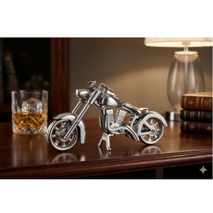 มอเตอร์ไซค์วินเทจคุณภาพเยี่ยม งานแฮนด์เมด ตกแต่งบ้าน สวยงาม พร้อมจำหน่าย - Product Image 1