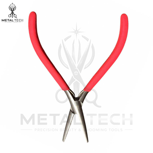 Pinzas Reutilizables de Acero Inoxidable con Doble Resorte para Remover Anillos Micro, Pinzas Profesionales para Extensiones de Cabello al por Mayor - Product Image 2