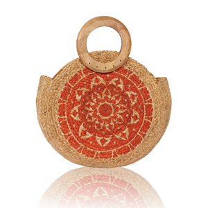 Sac messager tendance 2026 pour femme, style bohème, en jute écologique, haute qualité, fermeture ouverte, sac de plage bandoulière - Product Image 1