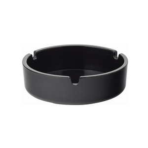 Cenicero de Cigarros de Metal de Diseño Clásico, Color Negro, Redondo, de la Más Alta Calidad, al Precio Más Bajo en Oferta - Product Image 1