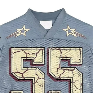 Camiseta Deportiva Unisex de Fútbol Americano con Estampado Completo, Estilo Holgado, Corta, Transpirable y Ligera - Product Image 5