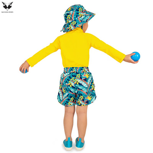 Ensemble de shorts pour enfants en coton tricoté, pack de shorts multicolores pour tout-petits, shorts respirants basiques pour la plage - Product Image 3
