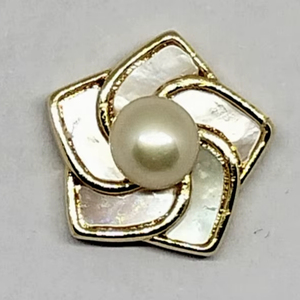 ชุดเครื่องประดับไข่มุกน้ำจืดชุบทองชุดเครื่องประดับแม่ของไข่มุก - Product Image 6