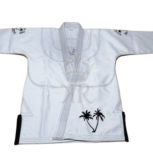 ชุดยูโดบราซิลเลี่ยนยิวยิตสูแบบสั่งทำพิเศษ ผ้าเพิร์ลวีฟ 450gsm คิโมโนบราซิลเลี่ยนยิวยิตสู 100% ผ้าฝ้าย - Product Image 1