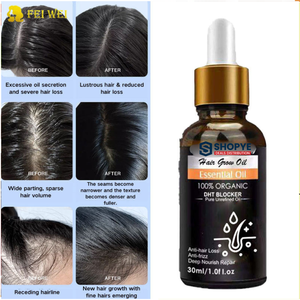 Aceite de Semillas de Calabaza Orgánico Natural en Oferta, Fórmula Redensyl, Suero para el Crecimiento del Cabello Rizado, Bloqueador de DHT, Reparador del Cabello Graso - Product Image 4