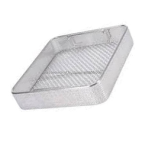 Plateau en treillis métallique de qualité supérieure WARSAW MEDICAL en acier inoxydable, certifié ISO et CE, pour instruments de laboratoire |   porte-aiguille - Product Image 4