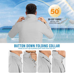 เสื้อเชิ้ตเดินป่าสำหรับผู้ชาย แขนยาวเต็มตัว สำหรับเดินป่า ปีนเขา ล่าสัตว์ เสื้อเชิ้ตผู้ชายสไตล์ลำลอง เสื้อผ้าสตรีทแวร์ เสื้อเชิ้ตเดินป่าสำหรับผู้ชาย - Product Image 4