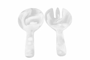 ช้อนเสิร์ฟสลัดเรซิ่นรักษ์โลก ดีไซน์ทันสมัย สีตามสั่ง โลโก้ตามสั่ง ใช้ในครัวเรือน โรงแรม โรงงาน - Product Image 5