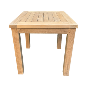 โต๊ะข้างเรียบง่ายทันสมัยแบบพรีเมี่ยมทำจากไม้สักเนื้อแข็ง - Product Image 2