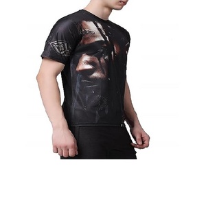 Men T-<b>Shirts</b> Printed Pure Casual Wear Sublimated <b>100</b>% <b>Polyester</b> Custom T-<b>shirt</b> - Product Image 2