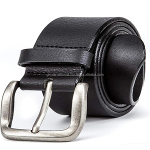 Ceinture décontractée en cuir véritable pour hommes et femmes ceinture décontractée et accessoires d'affaires durables faits à la main - Product Image 4