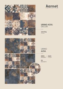 Baldosa de porcelana mate con textura esculpida de 600x600 mm para conceptos de suelos residenciales y comerciales de alta gama - Product Image 6