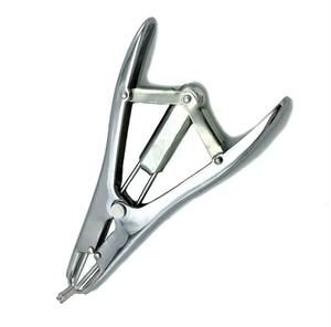 Pince applicatrice d'anneaux de castration réglable et réutilisable en acier inoxydable professionnel, instrument durable et sans saignement pour - Product Image 1
