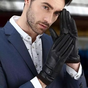 Guantes de Ciclismo de Cuero Transpirable a Precio Económico para Actividades al Aire Libre de Invierno, Viajes Casuales, Longitud hasta la Muñeca - Product Image 5