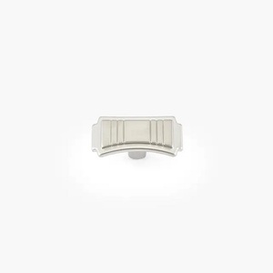 Bouton de meuble en laiton design, poignée de tiroir durable, style traditionnel pour armoire de rangement, nickel satiné, ajustement universel - Product Image 2