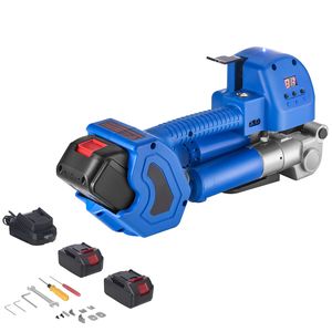 Reggiatrice Elettrica Automatica con Display Digitale e 2 Batterie da 4000mAh - Macchina per Reggiatura PE da 10-19mm - Product Image 1