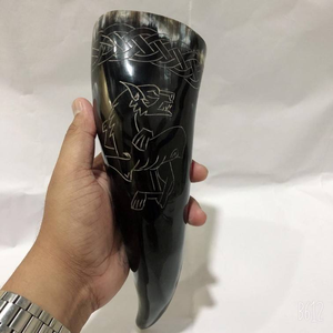 Produit de qualité supérieure, prix raisonnable, design tendance et à la mode, corne à boire OX avec corne pour boire de la bière - Product Image 4
