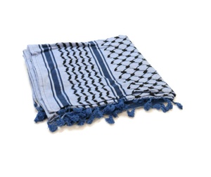 Bufanda árabe Keffiyeh de alta calidad Shemagh 100% algodón patrón de puntos estilo cuadrado para el verano - Product Image 5