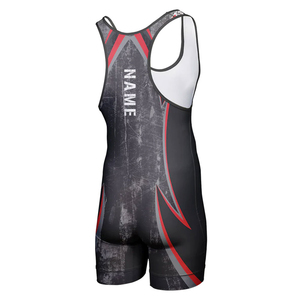 <b>Men</b> <b>Singlet</b> Latest Powerlifting <b>Singlets</b> Unisex Wrestling <b>Singlet</b> Custom Doublets <b>Singlets</b> with Sublimation <b>Men's</b> Fighting Suit - Product Image 2