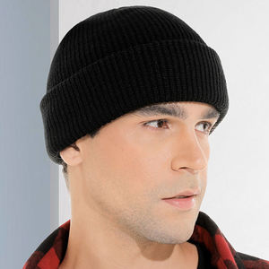 Bonnets d'hiver personnalisés unisexes, chauds, tricotés, extensibles, à revers, doux, confortables, pour l'extérieur, décontractés, mode, couvre-chef - Product Image 2