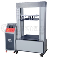 Probador de Compresión Electrónico a Precio Competitivo, Capacidad de 10-1000Kgf, Pantalla Táctil HMI, Controlado por PLC, Programable Ilimitadamente
