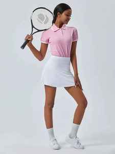 Luxury Athletic Power Softtouch Ultralight Ventilated Sleek Dynamic Energyboost <b>Skirt</b> Top Women Tennis Uniform - Product Image 5