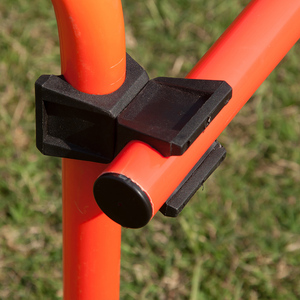 TSFI TAH-MPHS Haies d'agilité réglables en PVC pour l'entraînement de vitesse au football/soccer, obstacle pliable pour les exercices sur le terrain - Product Image 3