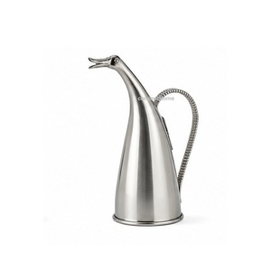 Brass Goose Shape Watering Can With Floral <b>Engraving</b> Durable Gardening <b>Tool</b> - Product Image 5