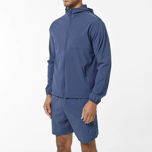 Wholesale Factory Price Windbreaker Nylon <b>Shorts</b> <b>Set</b> Luxury 100% Nylon Jacket and <b>Shorts</b> Windbreaker <b>Set</b> For Men - Product Image 1